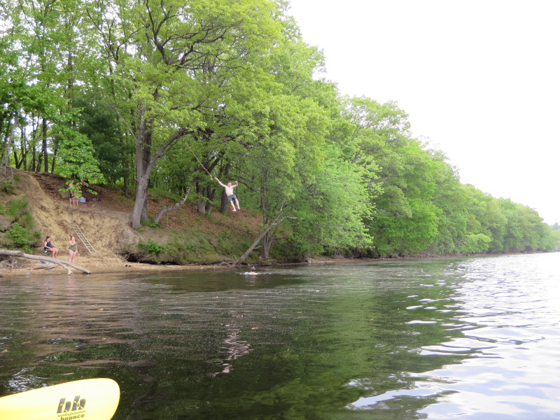 Boston Kayaker: Kayaking on Merrimack River - from Nashua NH to Tyngsboro MA